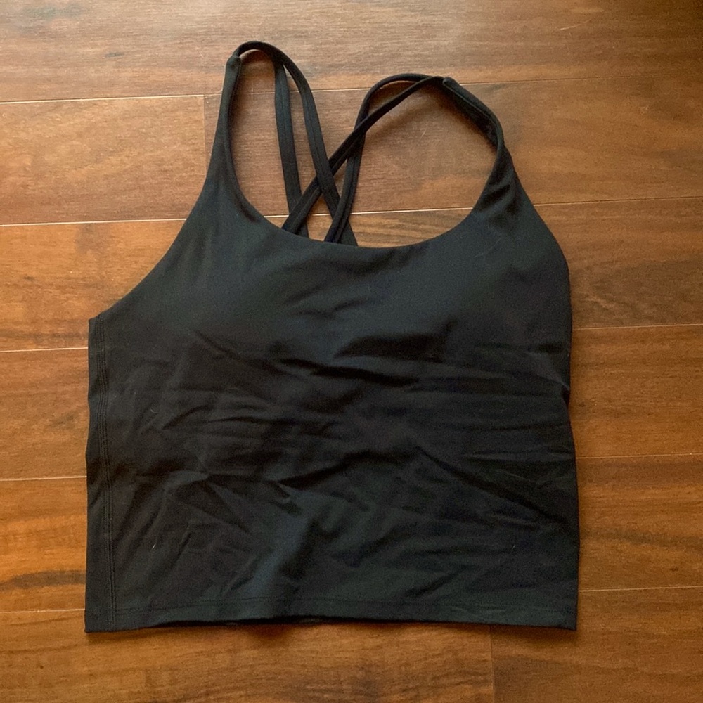 Black workout Tank Top